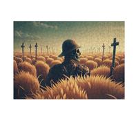 Rompecabezas para Adolescentes 1000pcs(38x26cm) Peace by War Rompecabezas para Adultos Juego De Ingenio Patrón De Montaje para Cumpleaños, Navidad 1000pcs(38x26cm)