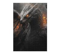 Rompecabezas para Adolescentes 1000pcs(38x26cm) S Dark Dragon Fantasy Artwork -3 Rompecabezas para Adultos Juego De Ingenio Decoración De Pared Desafiante De Completar 1000pcs(38x26cm) S