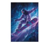Rompecabezas para Adolescentes 1000pcs(38x26cm) Snowboarder in Neon Gear Rompecabezas para Adolescentes Juegos Relajantes Regalo De Cumpleaños Desafiante De Completar 1000pcs(38x26cm)