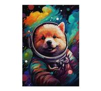 Rompecabezas para Adolescentes 1000pcs(38x26cm) Space Pomeranian Adventure -3 Rompecabezas para Adultos Juegos Familiares Decoración 1000pcs(38x26cm)
