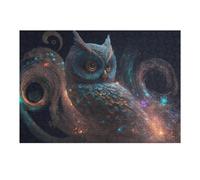 Rompecabezas para Adolescentes 1000pcs(38x26cm) Spirit Animal Owl Rompecabezas para Adultos Juego Práctico Desafío Difícil 1000pcs(38x26cm)