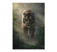 Rompecabezas para Adolescentes 1000pcs(38x26cm) Tiger in Amazon Rainforest-1 Rompecabezas para Adultos Juguetes Antiestrés Mejora La Memoria Ayuda A Ejercitar El Cerebro 1000pcs(38x26cm)
