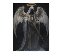 Rompecabezas para Adolescentes 1000pcs(52x38cm) Angel Warrior with Sword Artwork Rompecabezas para Adultos Juguete Decoración De Pared Mejora La Memoria Gran Regalo para Jugar 1000pcs(52x38cm)