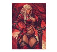 Rompecabezas para Adolescentes 1000pcs(52x38cm) Dragon Armor Fantasy Warrior Rompecabezas para Adultos Juegos Familiares Alivia El Estrés Juegos Desafiantes Regalos 1000pcs(52x38cm)