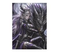 Rompecabezas para Adolescentes 1000pcs(52x38cm) Dragon Queen Armor Fantasy Artwork Rompecabezas para Adultos Juegos Relajantes Carrera De Velocidad De Manos 1000pcs(52x38cm)