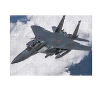 Rompecabezas para Adolescentes 1000pcs(52x38cm) F15 Strike Eagle Jet Rompecabezas para Adultos Juegos De Relajación Decoración del Hogar Interacción Entre Padres E Hijos 1000pcs(52x38cm)