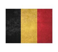 Rompecabezas para Adolescentes 1000pcs(52x38cm) Flag of Belgium on Wall Rompecabezas para Adultos Juego De Ingenio Patrón De Montaje para Cumpleaños, Navidad 1000pcs(52x38cm)