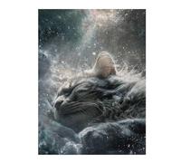 Rompecabezas para Adolescentes 1000pcs(52x38cm) Galactic Kitten Dreamscape Rompecabezas para Adultos Juguete Decoración De Pared Mejora La Memoria Gran Regalo para Jugar 1000pcs(52x38cm)