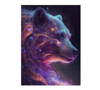 Rompecabezas para Adolescentes 1000pcs(52x38cm) Galaxy Bear Animal Rompecabezas Juegos Relajantes Difícil Difícil Y Desafiante 1000pcs(52x38cm)