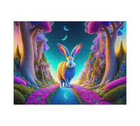 Rompecabezas para Adolescentes 1000pcs(52x38cm) Magical Forest Pathway Rompecabezas Juguetes Antiestrés Difíciles Regalos De Cumpleaños Y Únicos 1000pcs(52x38cm)