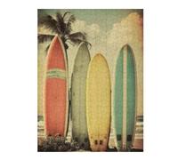 Rompecabezas para Adolescentes 1000pcs(52x38cm) Surfboard Wall Art Prints Rompecabezas para Adultos Juego De Ingenio Decoración De Pared Desafiante De Completar 1000pcs(52x38cm)