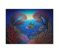 Rompecabezas para Adolescentes 1000pcs(52x38cm) The Great Barrier Reef Rompecabezas para Adultos Juego Práctico Desafío Difícil 1000pcs(52x38cm)