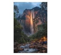 Rompecabezas para Adolescentes 1000pcs(75x50cm) Angel Falls in Venezuela Rompecabezas para Adolescentes Juegos Relajantes Regalo De Cumpleaños Desafiante De Completar 1000pcs(75x50cm)