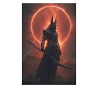 Rompecabezas para Adolescentes 1000pcs(75x50cm) Anubis Egyptian God of The Underworld Rompecabezas para Adultos Juguetes Antiestrés Mejora La Memoria Ayuda A Ejercitar El Cerebro 1000pcs(75x50cm)