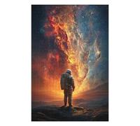 Rompecabezas para Adolescentes 1000pcs(75x50cm) Astronaut Gazing at Galaxy Rompecabezas para Adultos Juegos Familiares Alivia El Estrés Juegos Desafiantes Regalos 1000pcs(75x50cm)