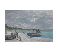 Rompecabezas para Adolescentes 1000pcs(75x50cm) Beach at Sainte Adresse Rompecabezas para Adultos Juegos De Relajación Decoración del Hogar Interacción Entre Padres E Hijos 1000pcs(75x50cm)