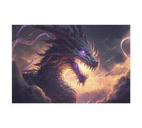 Rompecabezas para Adolescentes 1000pcs(75x50cm) Dragon Artwork Fantasy Rompecabezas Juegos Relajantes Pero Divertidos Y Humorísticos Regalos De Cumpleaños Y Únicos 1000pcs(75x50cm)