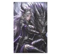 Rompecabezas para Adolescentes 1000pcs(75x50cm) Dragon Queen Armor Fantasy Artwork Rompecabezas para Adultos Juego Familiar para Mejorar La Memoria Regalo De Cumpleaños, Regalos, 1000pcs(75x50cm)