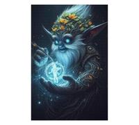 Rompecabezas para Adolescentes 1000pcs(75x50cm) Fantasy Wizard Holding Magic Circle Rompecabezas para Adultos Juegos Familiares Alivia El Estrés Juegos Desafiantes Regalos 1000pcs(75x50cm)
