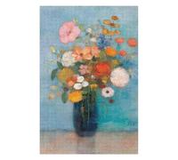 Rompecabezas para Adolescentes 1000pcs(75x50cm) Floral Still Life Painting-1 Rompecabezas para Adultos Juegos Relajantes Que Mejoran La Memoria Actividades Divertidas En Casa 1000pcs(75x50cm)