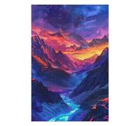 Rompecabezas para Adolescentes 1000pcs(75x50cm) Galactic Mountain Range -2 Rompecabezas para Adultos Juego Práctico Decoración De Pared Cumpleaños 1000pcs(75x50cm)