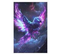 Rompecabezas para Adolescentes 1000pcs(75x50cm) Galactic Phoenix Rising Rompecabezas para Adultos Juegos De Relajación Corte De Precisión Cumpleaños 1000pcs(75x50cm)