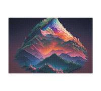 Rompecabezas para Adolescentes 1000pcs(75x50cm) Mount Fuji Japan Retro Rompecabezas Juguetes Antiestrés Difíciles Regalos De Cumpleaños Y Únicos 1000pcs(75x50cm)