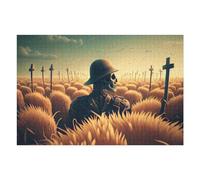Rompecabezas para Adolescentes 1000pcs(75x50cm) Peace by War Rompecabezas para Adultos Juegos Familiares Decoración Difícil Y Desafiante 1000pcs(75x50cm)