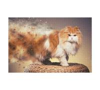 Rompecabezas para Adolescentes 1000pcs(75x50cm) Persian Cats Rompecabezas Juegos Relajantes Pero Divertidos Y Humorísticos Regalos De Cumpleaños Y Únicos 1000pcs(75x50cm)