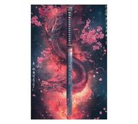 Rompecabezas para Adolescentes 1000pcs(75x50cm) Rompecabezas Dragon Sword with Cherry Blossoms Rompecabezas Práctico Juego De Ensamblaje De Patrones Cumpleaños 1000pcs(75x50cm)