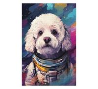 Rompecabezas para Adolescentes 1000pcs(75x50cm) Space Poodle Adventure -3 Rompecabezas para Adultos Juego Práctico Decoración De Pared Cumpleaños 1000pcs(75x50cm)