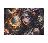 Rompecabezas para Adolescentes 1000pcs(75x50cm) The Elf Queen Rompecabezas para Adultos Juegos De Relajación Decoración del Hogar Interacción Entre Padres E Hijos 1000pcs(75x50cm)