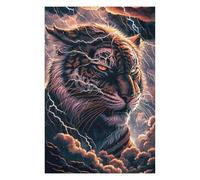 Rompecabezas para Adolescentes 1000pcs(75x50cm) Thundering Tiger Power -2 Juegos De Rompecabezas Divertidos para Adultos Decoración Actividades Divertidas En Casa 1000pcs(75x50cm)