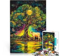 Rompecabezas para Adolescentes 2000 Piezas Árbol de la Vida del Cielo Estrellado Difícil Difícil Mejorar el Amor Entre Parejas 70x100cm