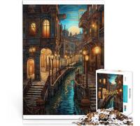 Rompecabezas para Adolescentes 2000 Piezas Arte de Viaje de Venecia, Italia Juegos de relajación Mejorar el Amor Entre Parejas 70x100cm