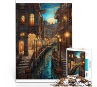 Rompecabezas para Adolescentes 2000 Piezas Arte de Viaje de Venecia, Italia Juegos de relajación Mejorar el Amor Entre Parejas 70x100cm