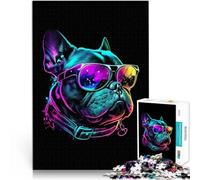 Rompecabezas para Adolescentes 2000 Piezas Bulldog francés Juegos educativos Decoración del hogar Regalo de cumpleaños, Regalos 70x100cm