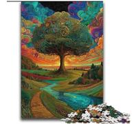 Rompecabezas para Adolescentes: 2000 Piezas del Árbol de la Vida, desafiantes, Divertidos y Divertidos, Ideales para cumpleaños, 70x100cm