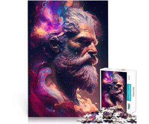 Rompecabezas para Adolescentes 2000 Piezas Dios del Espacio Mirando a la Tierra Regalos de Juegos desafiantes Mejorar la Memoria 70x100cm