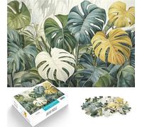 Rompecabezas para Adolescentes 2000 Piezas Diseño de Hojas Juegos Divertidos para la Familia Interacción Entre Padres e Hijos 70x100cm