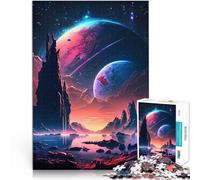 Rompecabezas para Adolescentes 2000 Piezas El Lago del Cosmos para el Juguete de desafío de Juego Educativo Obra de Arte 70x100cm