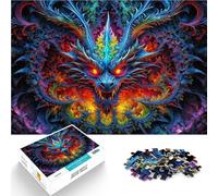 Rompecabezas para Adolescentes 2000 Piezas El Triunfo de un dragón Acertijo para con Piezas de Formas aleatorias Que se entrelazan Completamente 70x100cm