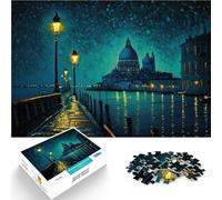 Rompecabezas para Adolescentes 2000 Piezas Góndolas en Venecia para el Juguete de desafío de Juego Educativo Obra de Arte 70x100cm