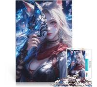 Rompecabezas para Adolescentes 2000 Piezas Guerrero Enmascarado de Zorro Análisis y lógica Toda la Familia. 70x100cm