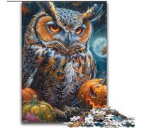 Rompecabezas para Adolescentes, 2000 Piezas, Halloween, búho, Juego desafiante y Familiar, Regalos de Amigo Secreto, 70x100cm