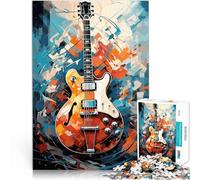 Rompecabezas para Adolescentes 2000 Piezas Infierno de Guitarra eléctrica Actividad Familiar Decoración hogar 70x100cm
