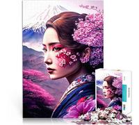 Rompecabezas para Adolescentes 2000 Piezas Mujer Japonesa Juegos educativos Decoración del hogar para la decoración del hogar 70x100cm