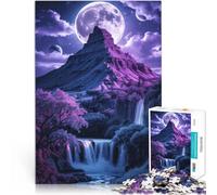 Rompecabezas para Adolescentes 2000 Piezas Paisaje de Cascada de fantasía Juegos Divertidos Toda la Familia. 70x100cm