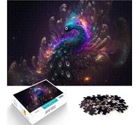 Rompecabezas para Adolescentes 2000 Piezas Pavo Real de fantasía Juegos educativos Juguetes de Bricolaje Regalo Divertido 70x100cm