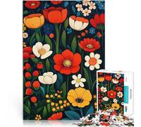 Rompecabezas para Adolescentes 2000 Piezas Pintura de Flores de Primavera Juego Intelectual de Juguete Decoración del hogar 70x100cm